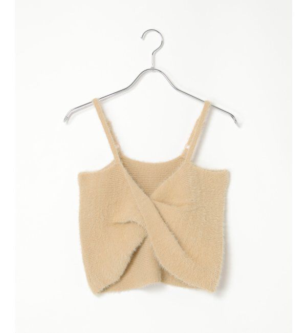 VENCE share style「ツイストニットビスチェ」|タンクトップ|