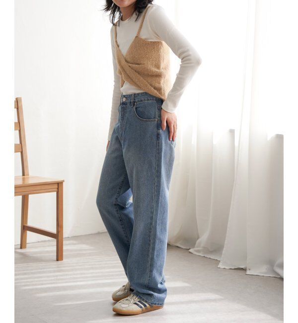 VENCE share style「ツイストニットビスチェ」|タンクトップ|