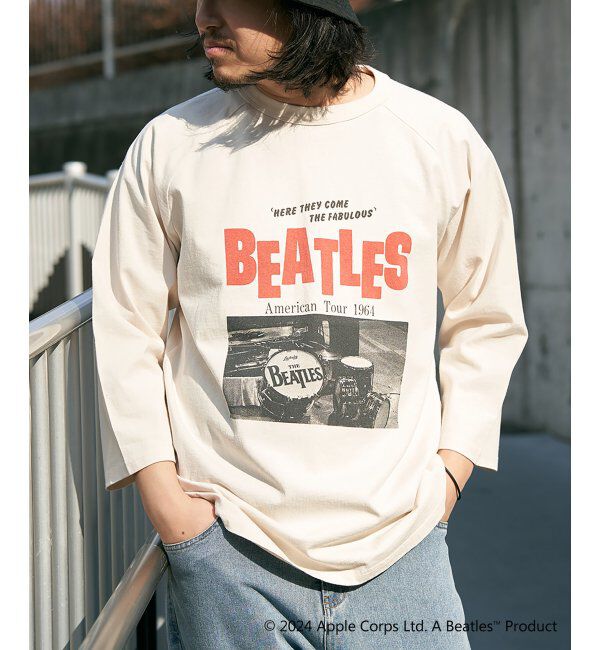 VENCE share style「THE BEATLES ザ ビートルズ フォトラグランロンＴ」|Tシャツ・カットソー|オフホワイト