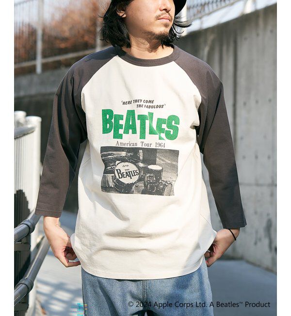 VENCE share style「THE BEATLES ザ ビートルズ フォトラグランロンＴ」|Tシャツ・カットソー|