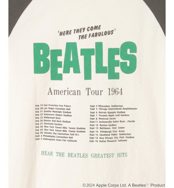 VENCE share style「THE BEATLES ザ ビートルズ フォトラグランロンＴ」|Tシャツ・カットソー|