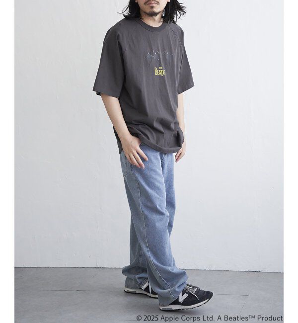 VENCE share style「THE BEATLES ザ ビートルズ HELPラグランTシャツ」|Tシャツ・カットソー|