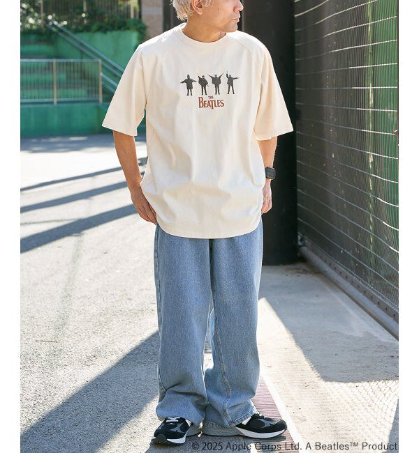 VENCE share style「THE BEATLES ザ ビートルズ HELPラグランTシャツ」|Tシャツ・カットソー|