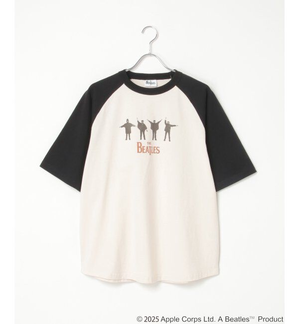 VENCE share style「THE BEATLES ザ ビートルズ HELPラグランTシャツ」|Tシャツ・カットソー|