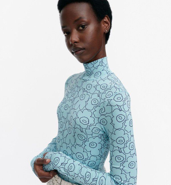 Marimekko「Solmia Piirto Unikko カットソー」|シャツ・ブラウス|