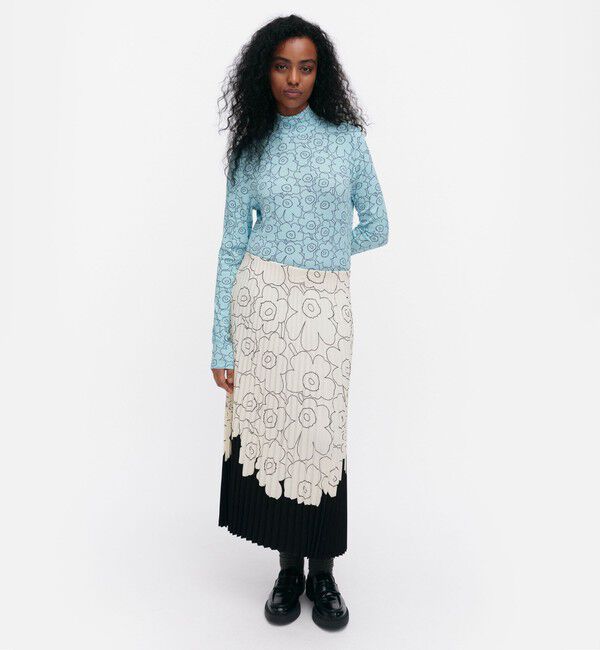 Marimekko「Solmia Piirto Unikko カットソー」|シャツ・ブラウス|