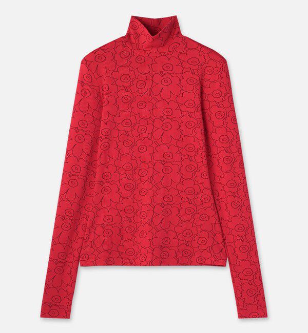 Marimekko「Solmia Piirto Unikko カットソー」|シャツ・ブラウス|