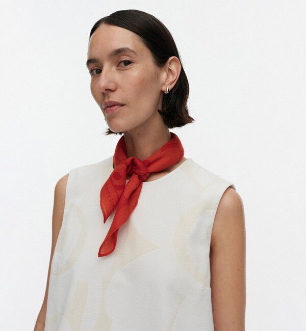 Marimekko「Kuittaus Unikko スカーフ」|その他|