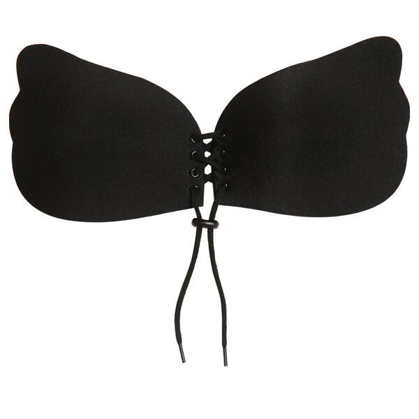  「BURAN レースアップヌードブラ ブラック (Dサイズ)」|その他|