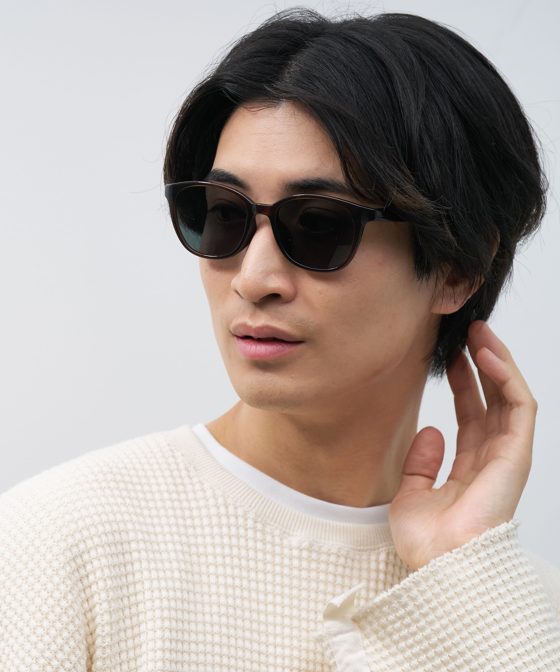  「SUNCUTGlasses/UV100%CUT ウェリントン型 サングラス | カラーレンズ 軽量 TR素材 紫外線対策 UVカット」|サングラス|