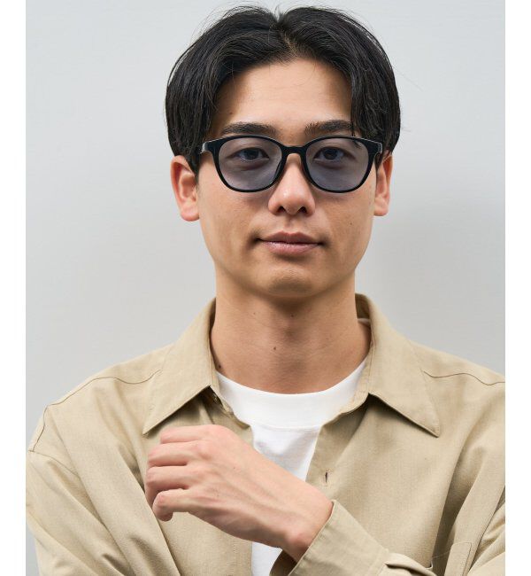  「SUNCUTGlasses/UV100%CUT ウェリントン型 サングラス | カラーレンズ 軽量 TR素材 紫外線対策 UVカット」|サングラス|