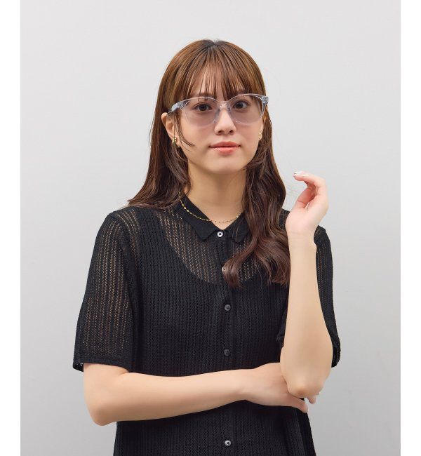  「SUNCUTGlasses/UV100%CUT ウェリントン型 サングラス | カラーレンズ 軽量 TR素材 紫外線対策 UVカット」|サングラス|