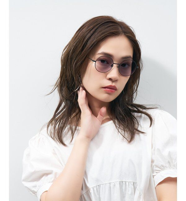  「ラウンド型 調光サングラス｜紫外線対策 レンズの色が変わるサングラス」|サングラス|