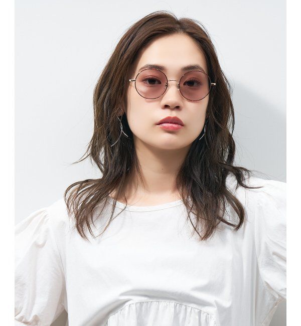  「ラウンド型 調光サングラス｜紫外線対策 レンズの色が変わるサングラス」|サングラス|