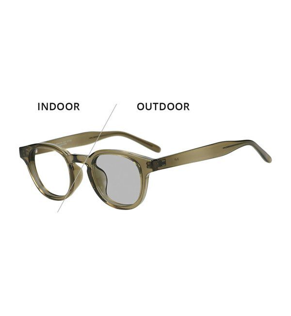  「ウエリントン型サングラス｜調光 レンズの色が変わる 軽量 紫外線防止｜Zoff｜」|サングラス|