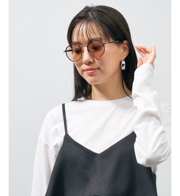  「ボストン型 調光サングラス｜UNITED ARROWS ﾚﾝｽﾞの色が変わる UVカット 紫外線対策 ユナイテッドアローズ」|サングラス|