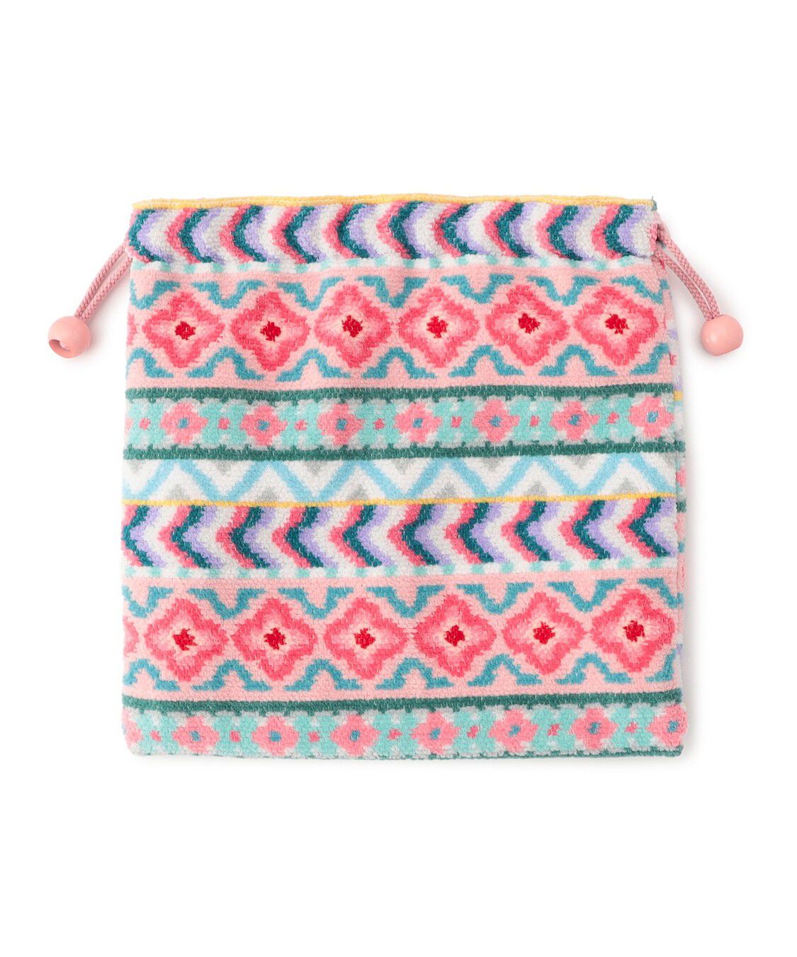 LOVERARY BY FEILER「ラブラリーエスニック　巾着　L/LEN-253130」|ポーチ|