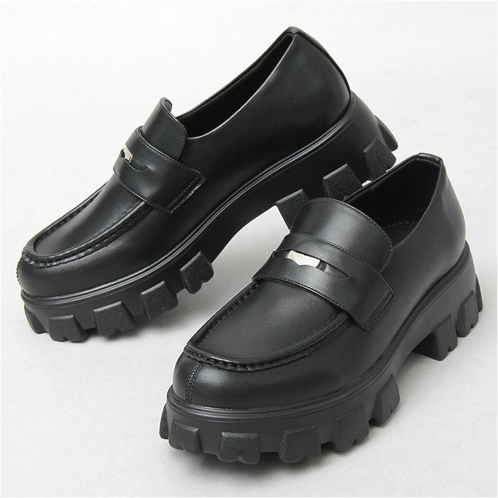 BACKYARD FAMILY「glabella グラベラ ローファー 厚底 通販 ドレスシューズ シューズ 厚底ソール」|ビジネス・ドレスシューズ|