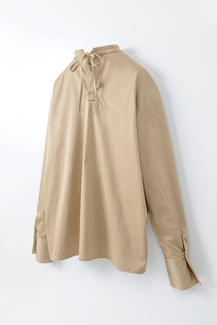 BACKYARD FAMILY「MIND マインド バルーンシャツ 通販 バルーン シャツ ブラウス 長袖ブラウス 長袖シャツ」|シャツ・ブラウス|