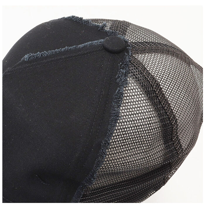 BACKYARD FAMILY「ベーシックエンチ キャップ 通販 帽子 ダメージメッシュキャップ ソリッドツイル メッシュキャップ」|キャップ・キャスケット|