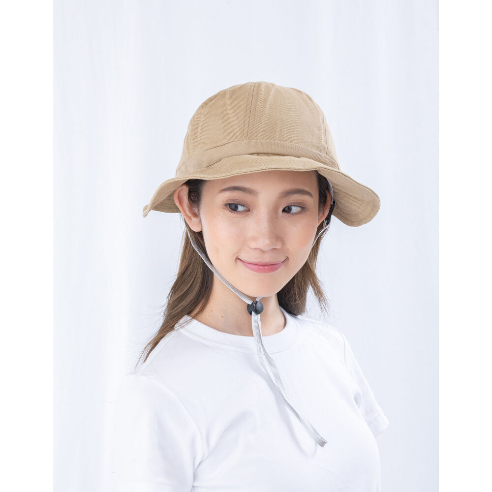 BACKYARD FAMILY「ヘルメット つば広 ハット 通販 ヘルメット 帽子 大人 軽量 超軽量 UV対策」|その他|ベージュ1