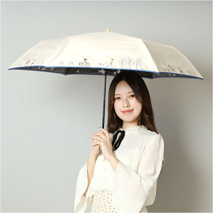 BACKYARD FAMILY「because ビコーズ 折りたたみ傘 通販 折り畳み傘 晴雨兼用傘 傘 カサ かさ 雨傘 日傘」|傘|