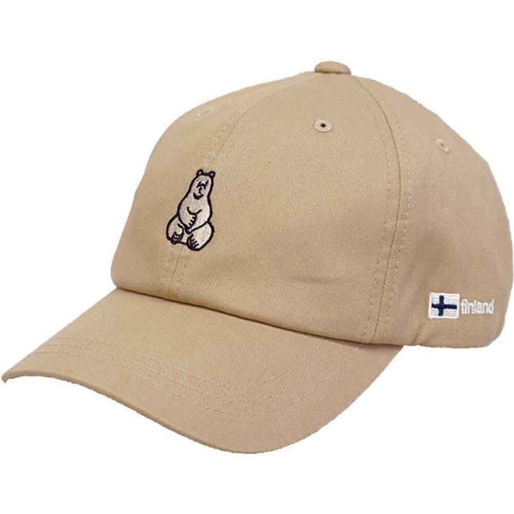 BACKYARD FAMILY「キャップ レディース おしゃれ 通販 ポーラーベアバンク 帽子 ぼうし コットン シロクマ 白くま」|キャップ・キャスケット|ベージュ1
