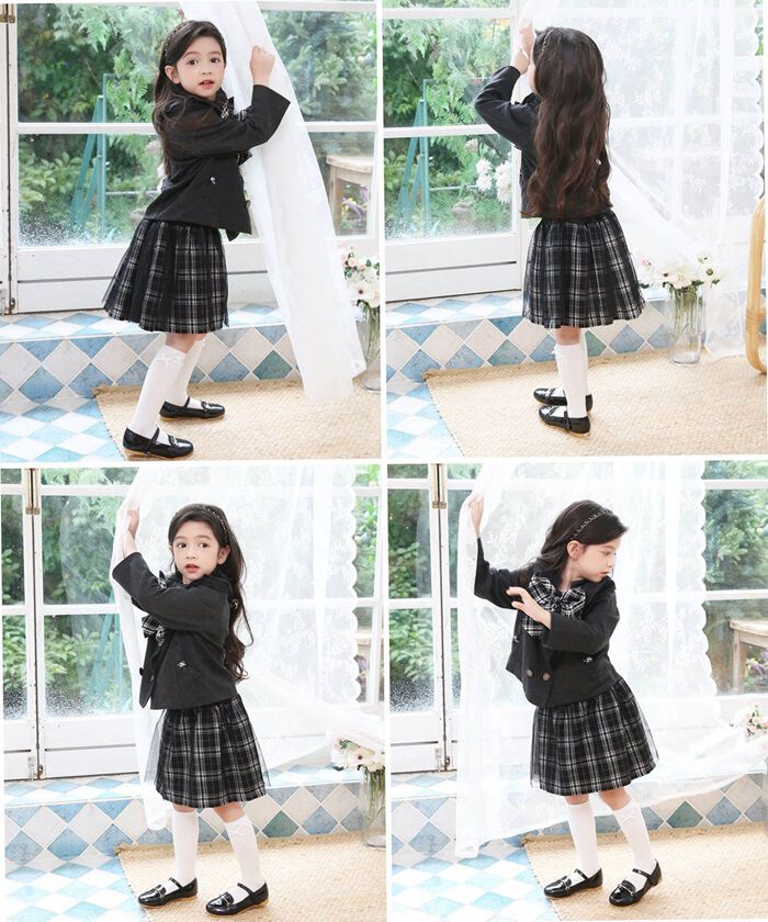 BACKYARD FAMILY「キッズ スーツ 入学式 女の子 通販 セットアップ 10002287 フォーマルスーツ 上下セット」|その他|