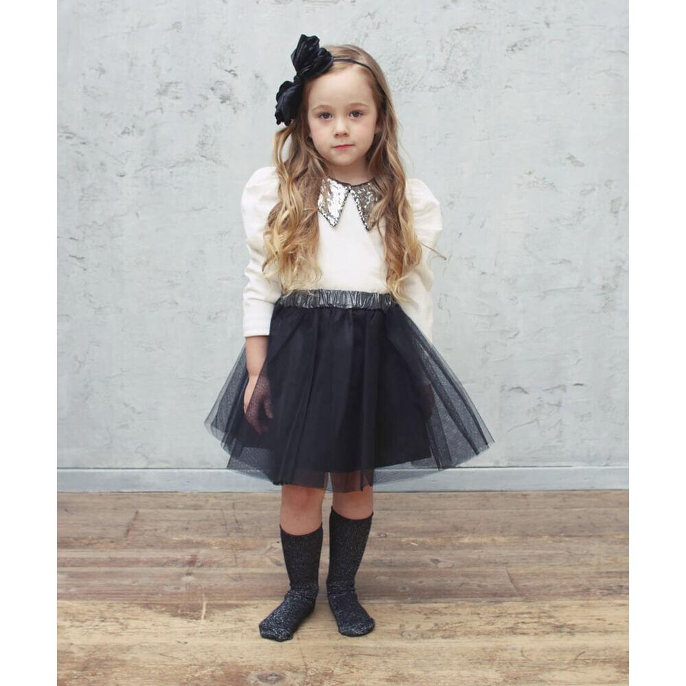 BACKYARD FAMILY「スカート キッズ 女の子 通販 チュチュスカート 10002910 チュールスカート」|その他|ブラック1
