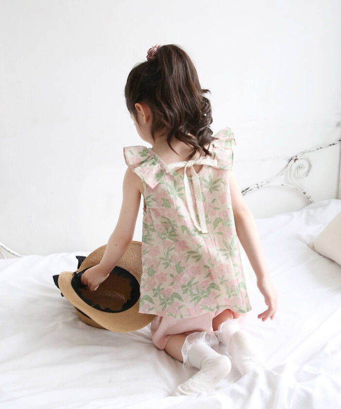 BACKYARD FAMILY「キッズ ノースリーブ 女の子 通販 タンクトップ 63042301 Tシャツ 半袖 夏服 袖なし」|その他|