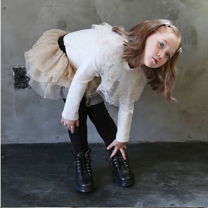 BACKYARD FAMILY「スカート キッズ 女の子 通販 スカートパンツ 64042302 スカッツ レギンス付きスカート」|その他|