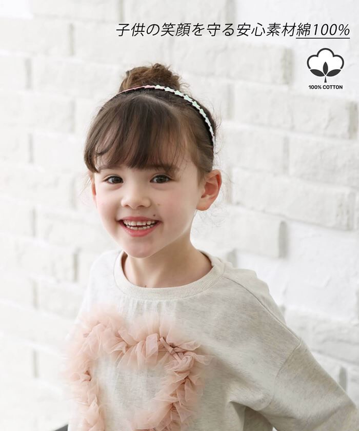 BACKYARD FAMILY「キッズ トレーナー 女の子 通販 スウェット 73032402 プルオーバー スエット 綿100%」|その他|