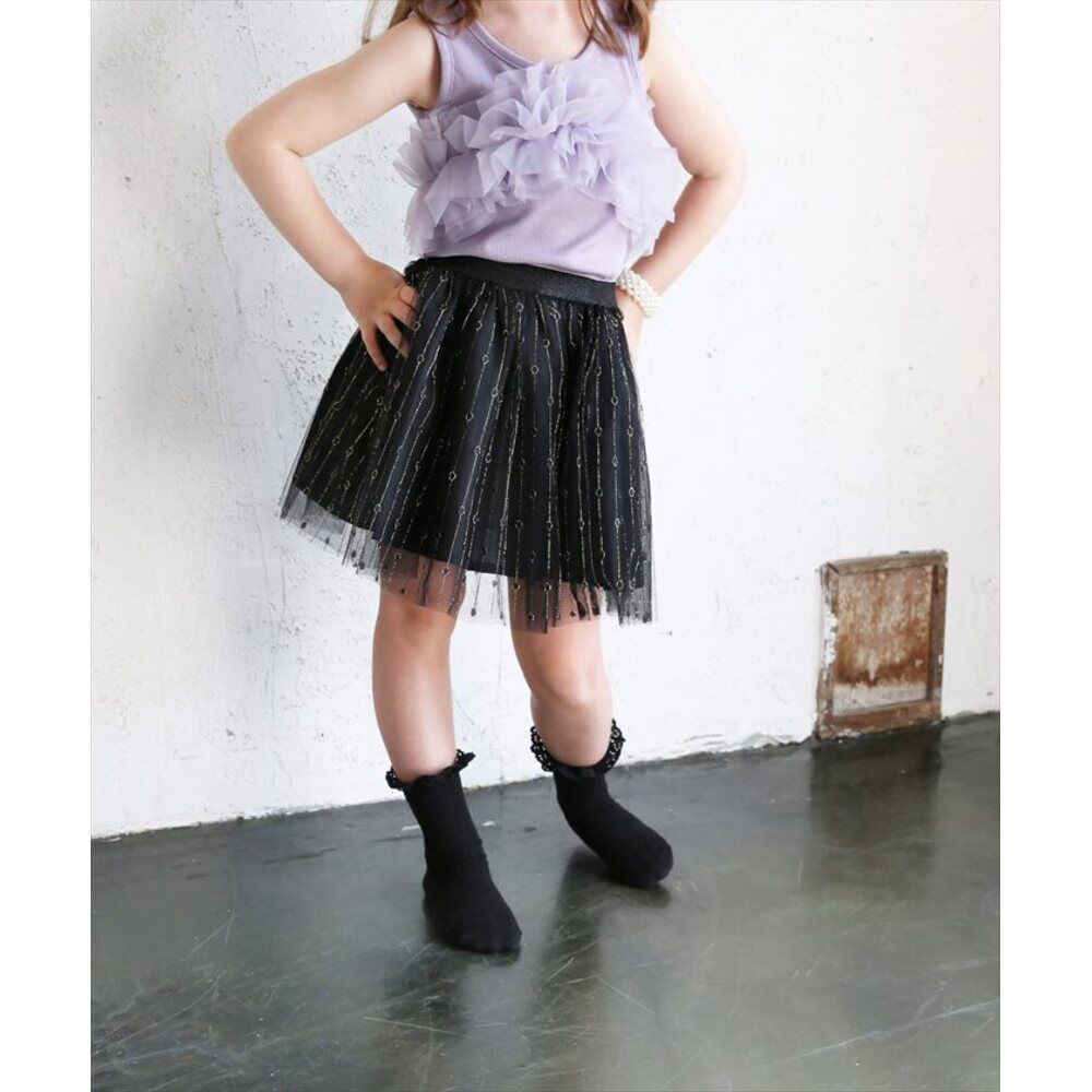 BACKYARD FAMILY「スカート キッズ 女の子 通販 チュールスカート 74012401 チュチュスカート」|その他|ブラック1
