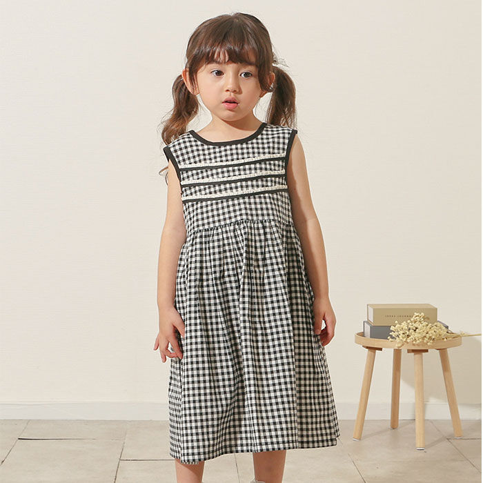 BACKYARD FAMILY「Rora ワンピース 通販 ローラ プチプレイド ノースリーブ キッズ 夏 袖なし 子供 こども」|その他|