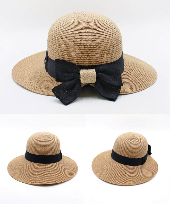 BACKYARD FAMILY「麦わら帽子 キッズ 女の子 通販 RORA ジェーンのサマーハット ストローハット 麦わら 帽子」|ハット|