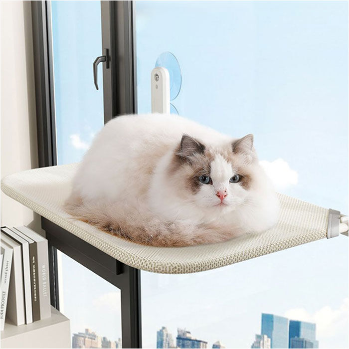 BACKYARD FAMILY「ハンモック 猫 通販 吊りベッド キャット 猫ハンモック 折り畳み 折りたたみ 洗濯可能」|その他|