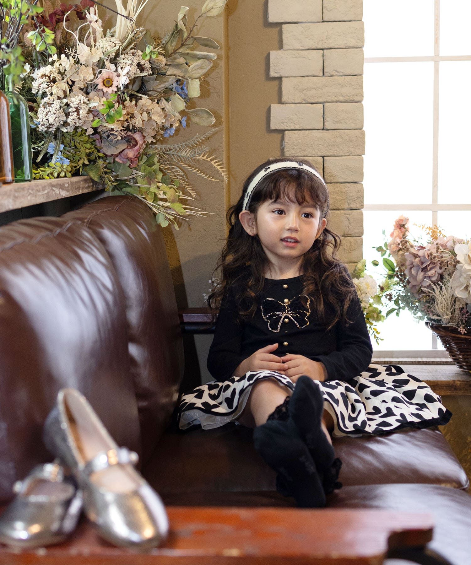 BACKYARD FAMILY「Rora 子供服 スカート 通販 アゲハ ハート柄スカート フレアスカート チュールスカート」|その他|