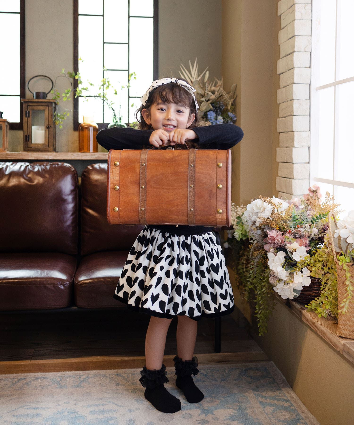 BACKYARD FAMILY「Rora 子供服 スカート 通販 アゲハ ハート柄スカート フレアスカート チュールスカート」|その他|