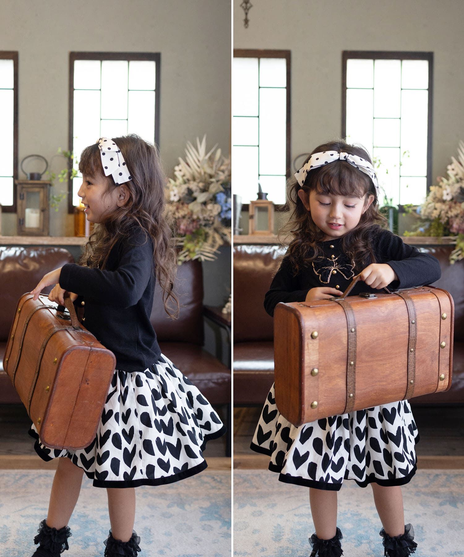 BACKYARD FAMILY「Rora 子供服 スカート 通販 アゲハ ハート柄スカート フレアスカート チュールスカート」|その他|