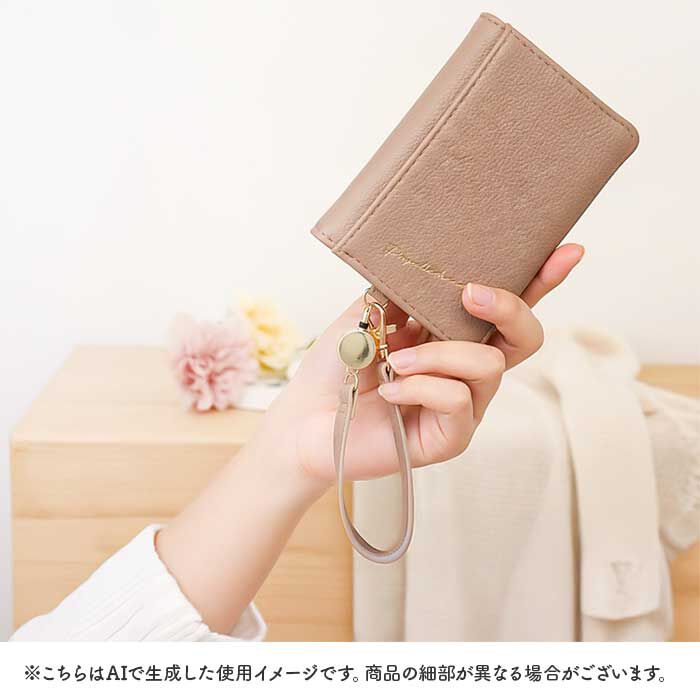 BACKYARD FAMILY「二つ折りパスケース 通販 定期入れ パスケース リール付き icカード ケース 2つ折りパスケース」|定期入れ|