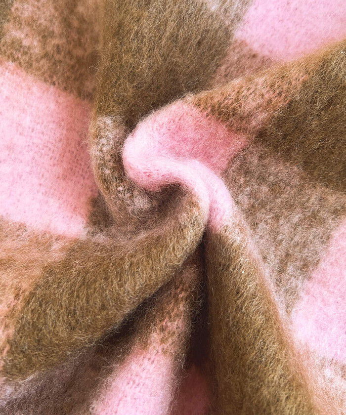 BACKYARD FAMILY「マフラー レディース 大きめ 柔らかい 通販 大判ストール ストール 大判 チェック柄」|ストール|