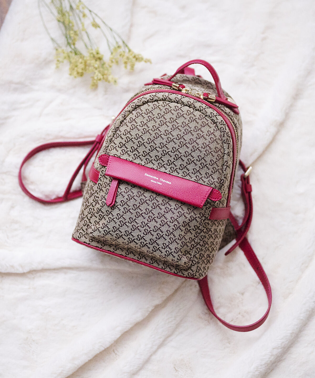 Samantha Thavasa「[オンライン&一部店舗限定]ST Jacquard ミニジョリーアーディ 小サイズ」|リュック|