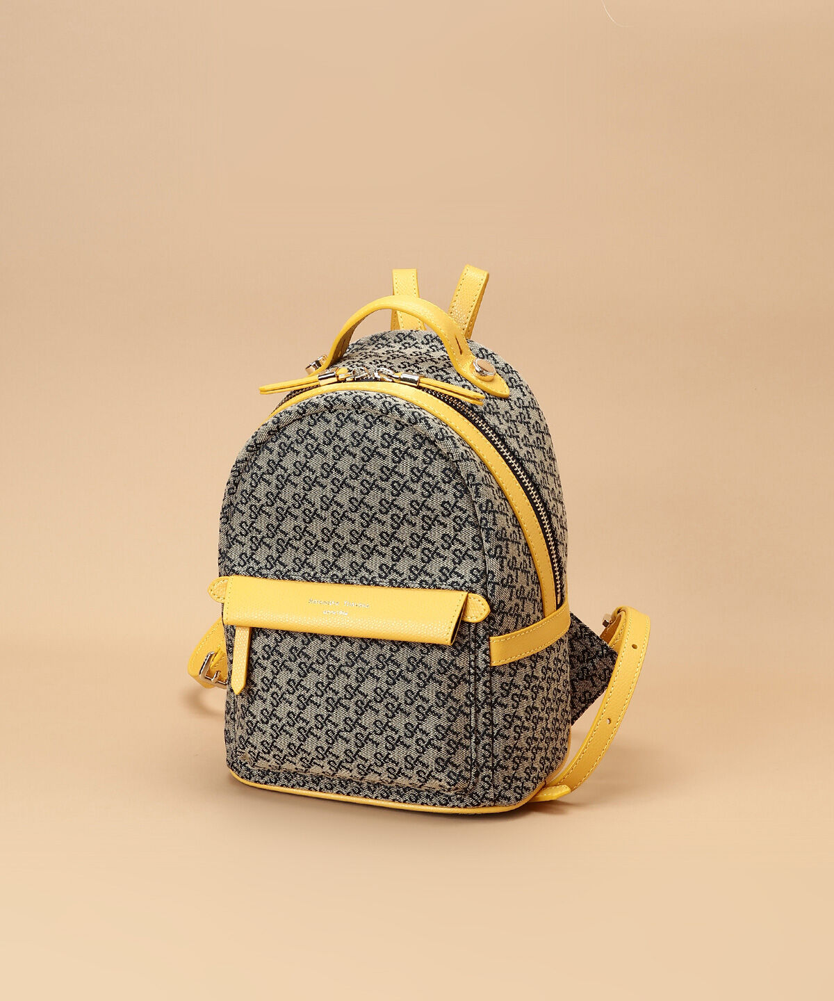 Samantha Thavasa「[オンライン&一部店舗限定]ST Jacquard ミニジョリーアーディ 小サイズ」|リュック|イエロー