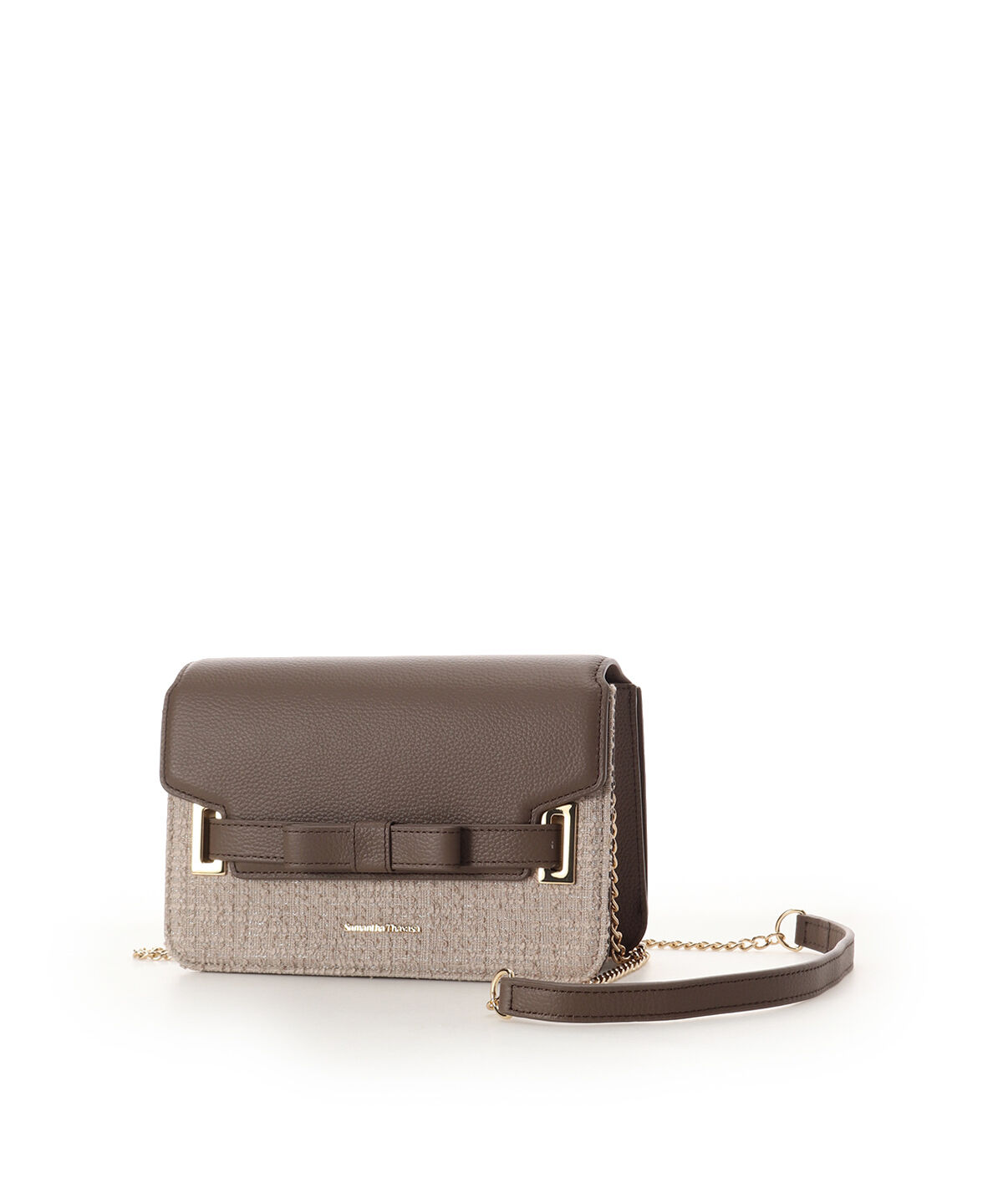 Samantha Thavasa「ループツイードデザイン エムシュシュⅢ ショルダーバッグ」|ショルダー・メッセンジャー|