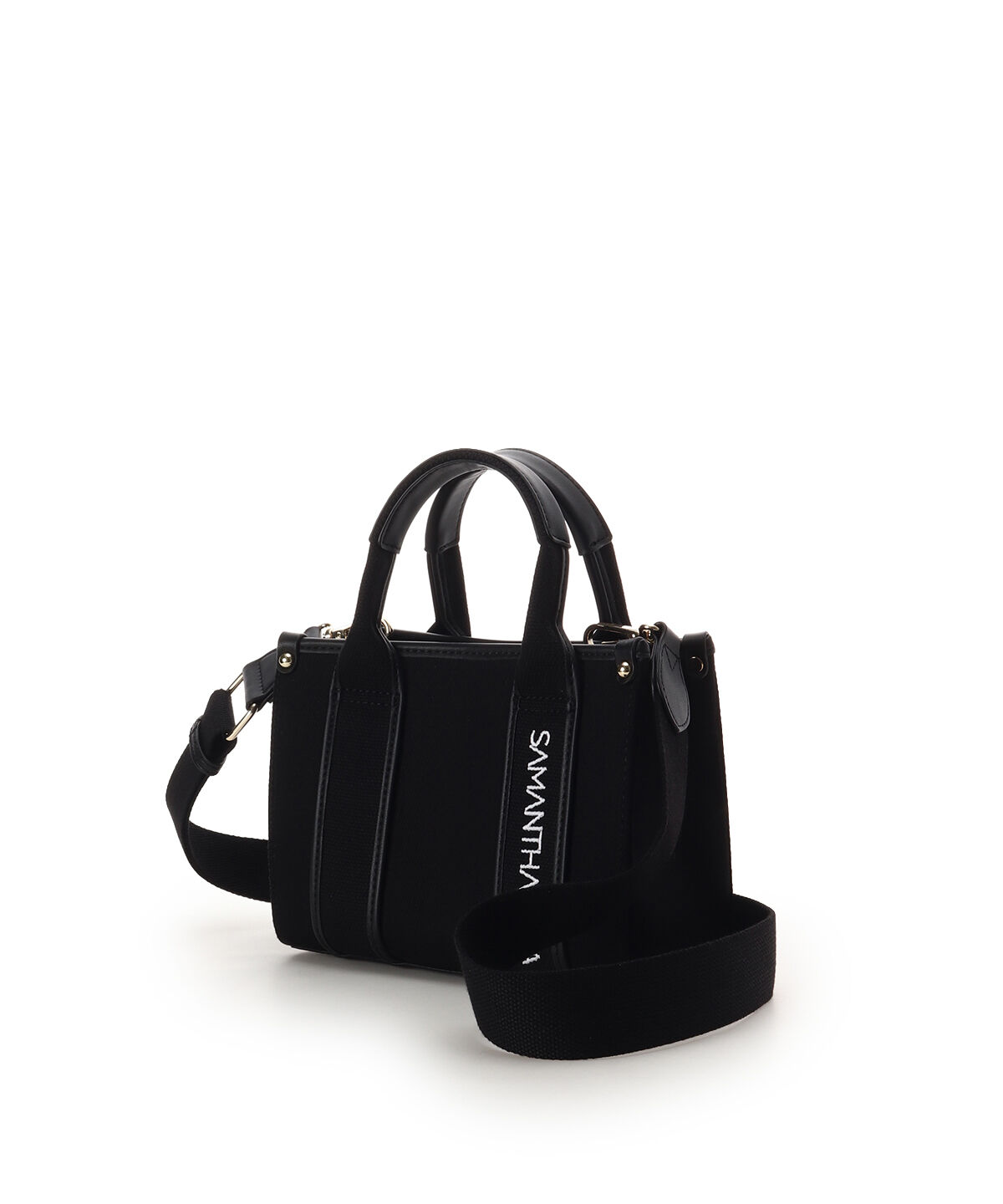 Samantha Vega「新色ロゴテープキャンバスショルダーバッグ（ミニ）」|ショルダー・メッセンジャー|