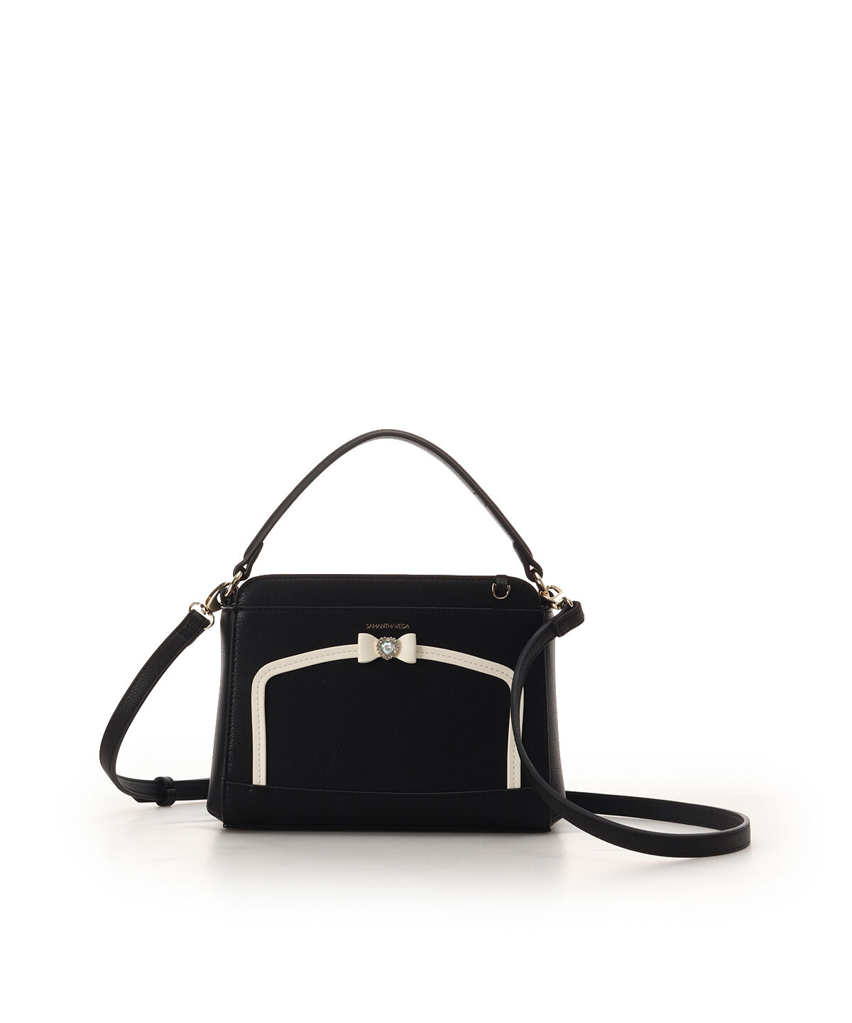 Samantha Vega「プチリボンショルダーバッグ」|ショルダー・メッセンジャー|ブラック