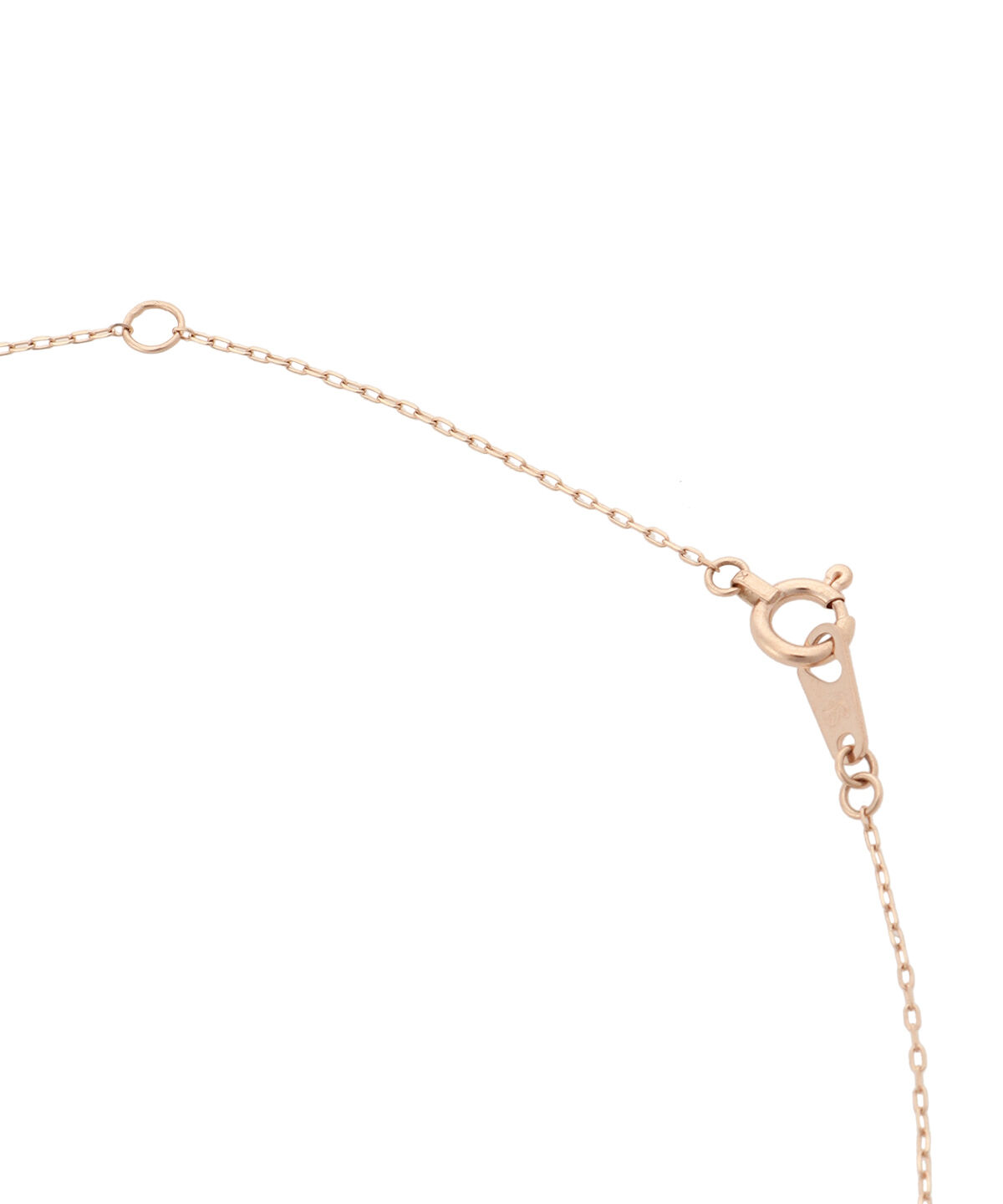 newme by Samantha Thavasa「K10 PG ハートガーランドネックレス」|ネックレス|