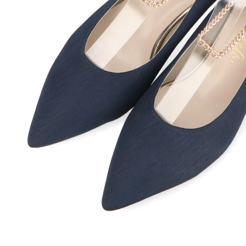 ORiental TRaffic「ポインテッドトゥアンクルチェーンパンプス/R-2015」|パンプス|