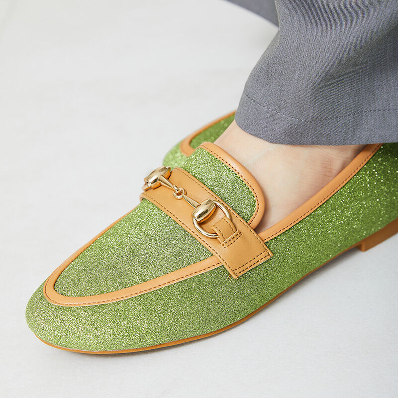 ORiental TRaffic「【アウトレット価格】ラウンドトゥビットローファー/41112 ローファー 人気　トレンド フラット」|パンプス|