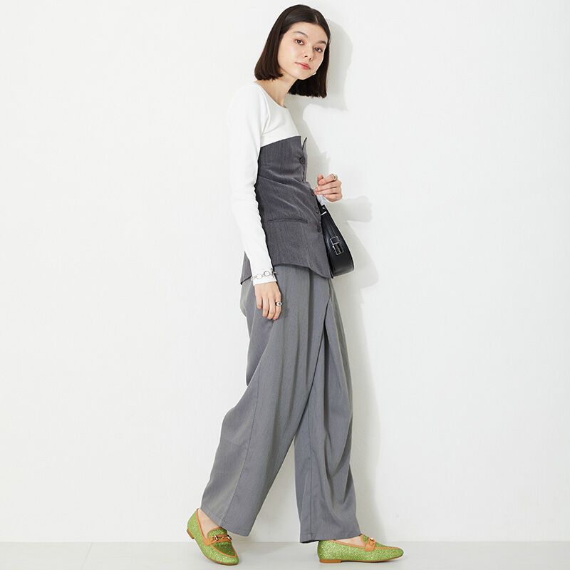 ORiental TRaffic「【アウトレット価格】ラウンドトゥビットローファー/41112 ローファー 人気　トレンド フラット」|パンプス|